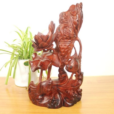 匠心独运，收藏新宠 南通红檀手工木雕，简约与现代的完美交融